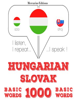 cover image of Magyar--szlovák